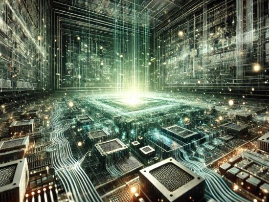 Matrix-like inside of a computer